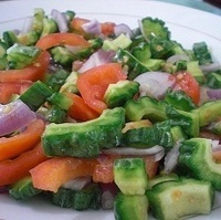 Ensaladang Ampalaya (Bitter Melon Salad) Recipe